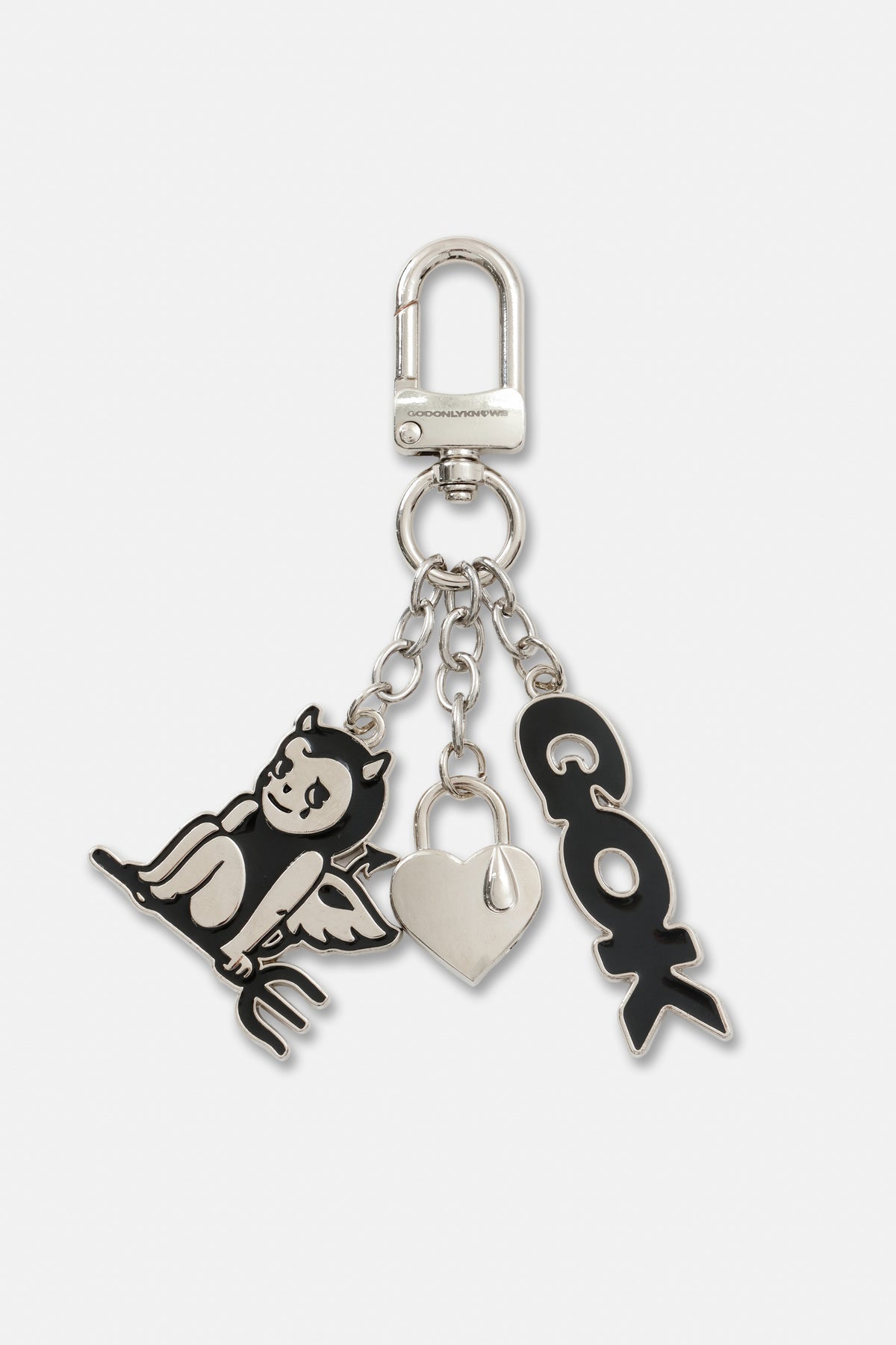 DEVIL KEYCHAIN – GOD ONLY KNOWS