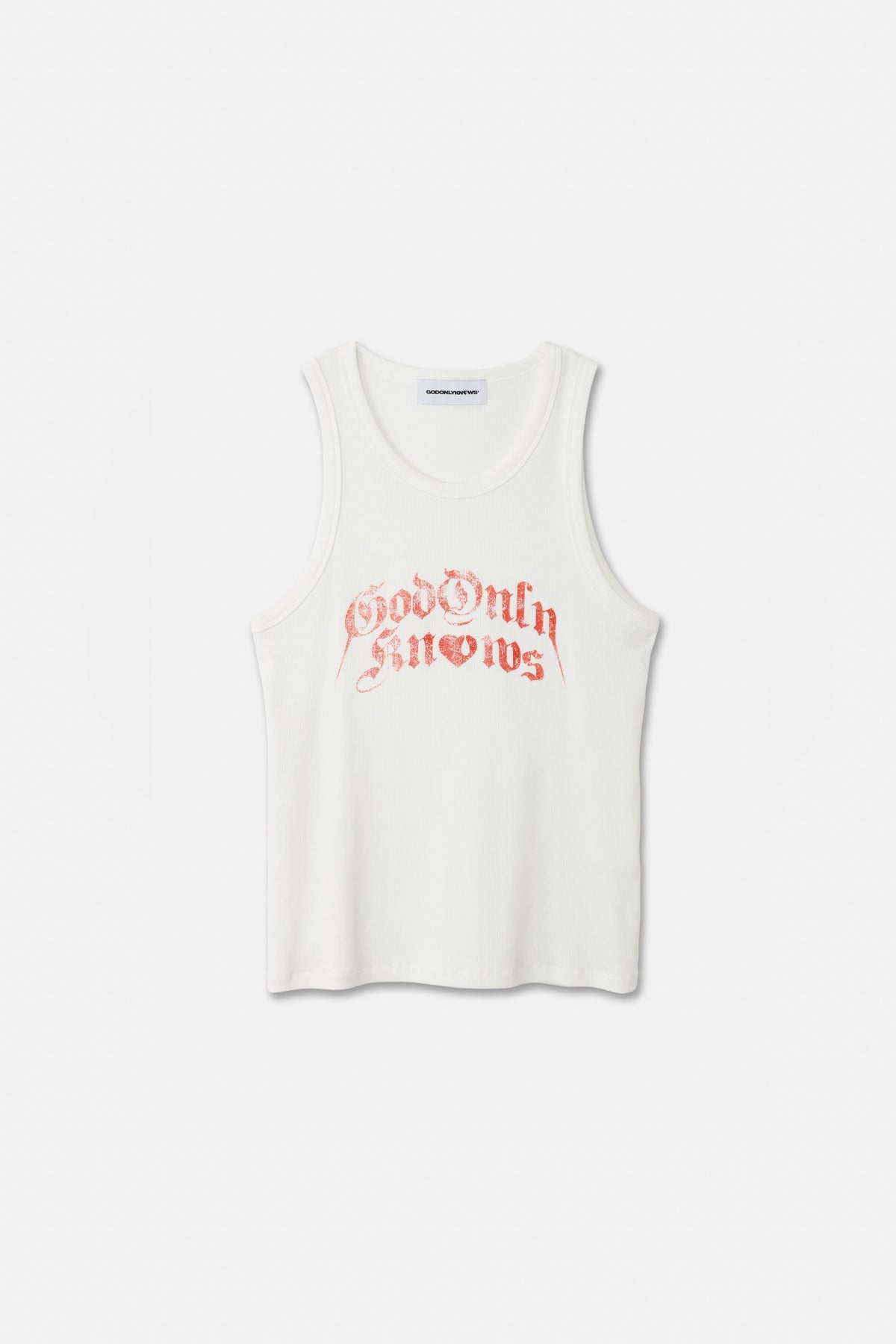 MALE TANK TOP – GOD ONLY KNOWS