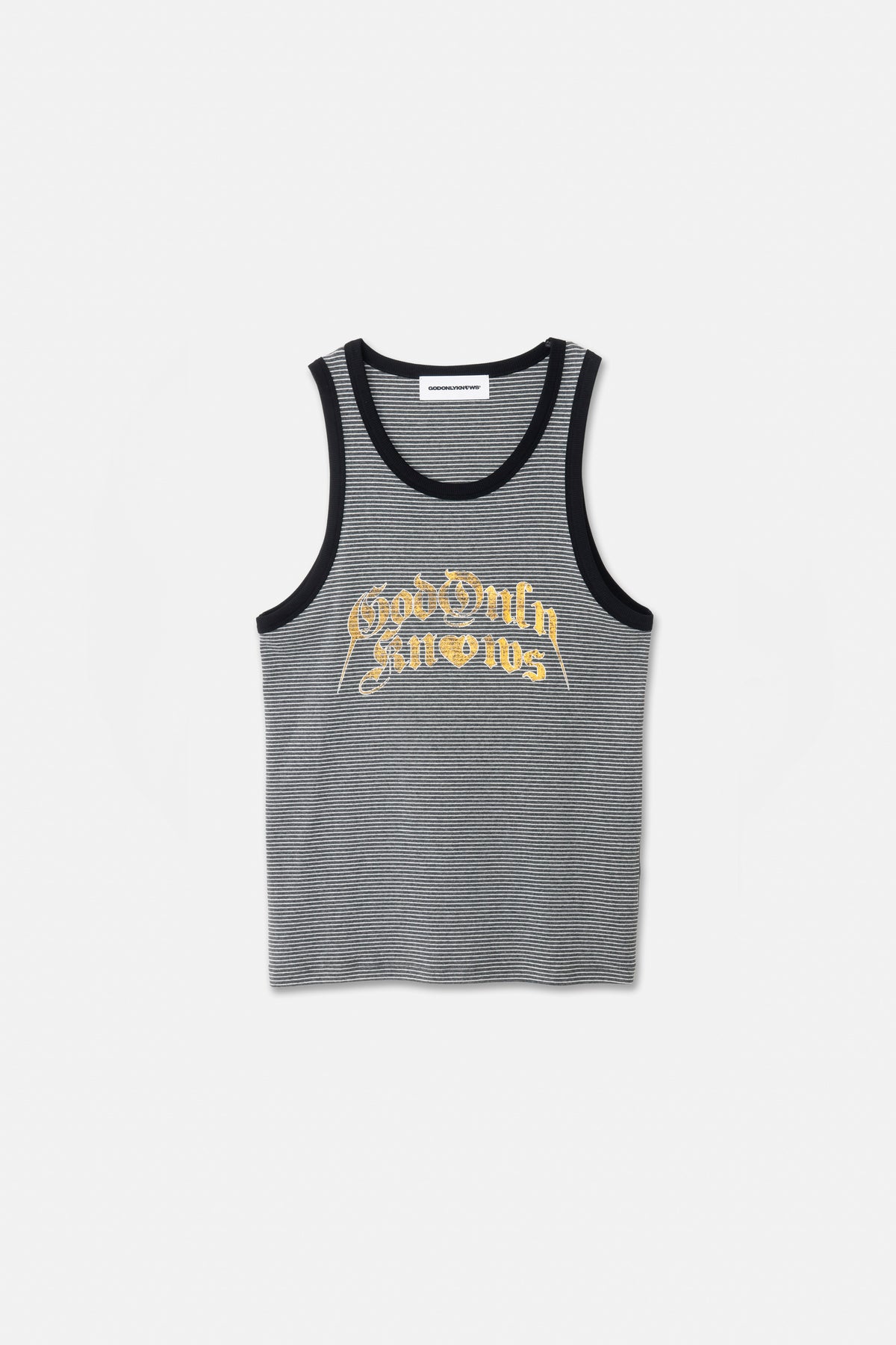 MALE TANK TOP – GOD ONLY KNOWS
