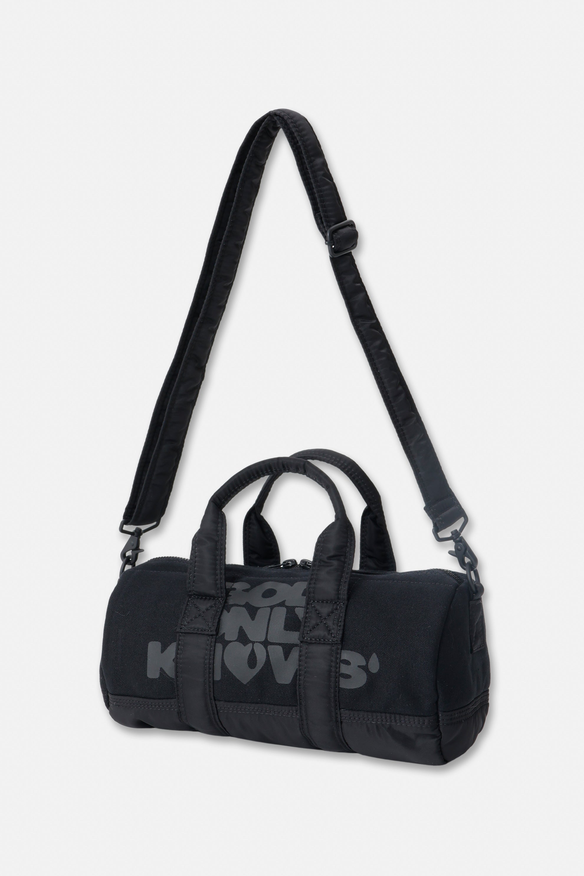2WAY MINI BOSTON BAG – GOD ONLY KNOWS