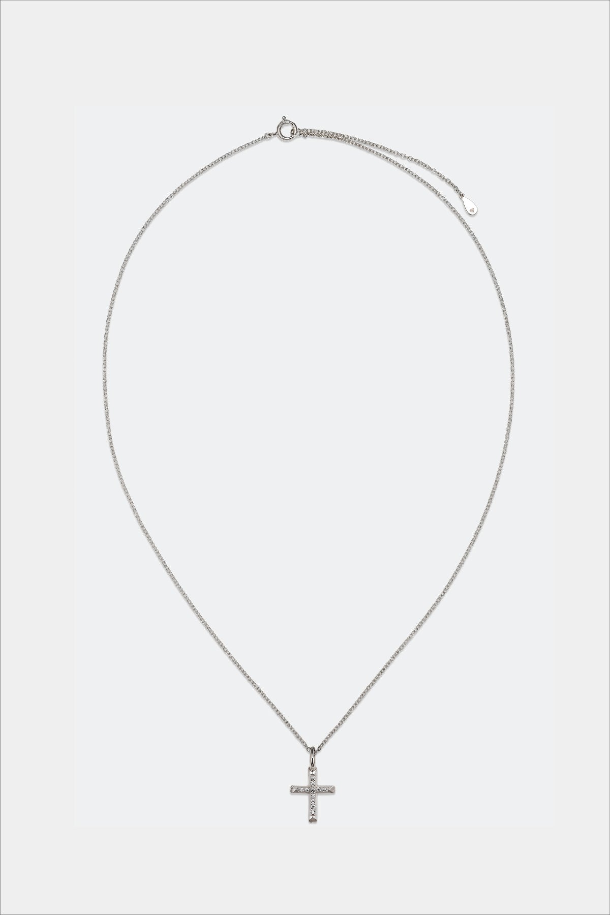 HEART CROSS NECKLACE – GOD ONLY KNOWS