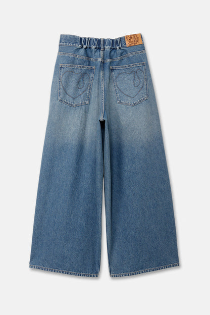 WIDE DENIM PANTS