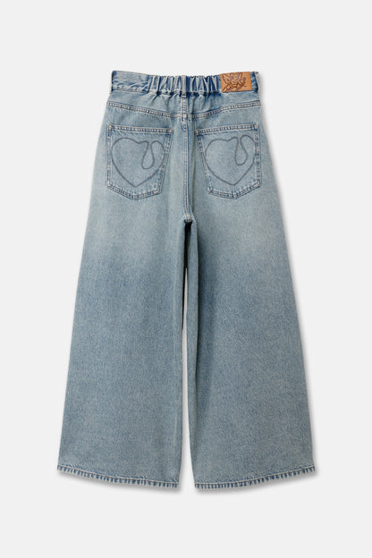 WIDE DENIM PANTS
