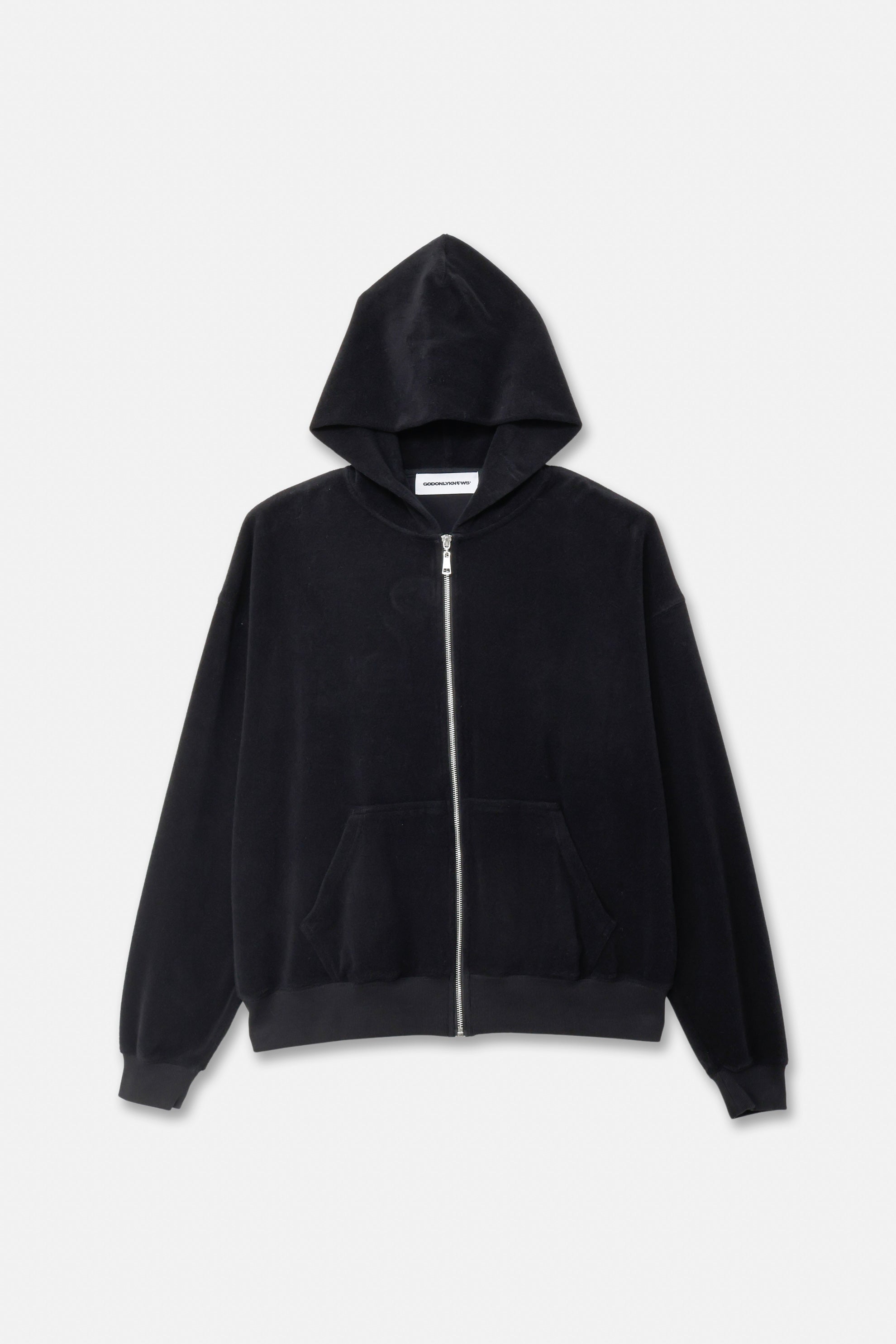 PILE ZIP-UP HOODIE – GOD ONLY KNOWS