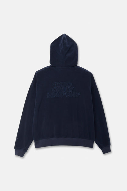 PILE ZIP-UP HOODIE