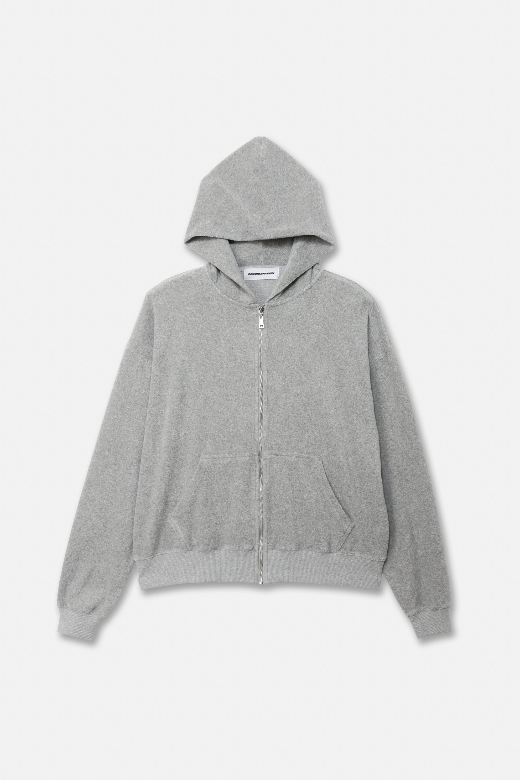PILE ZIP-UP HOODIE – GOD ONLY KNOWS