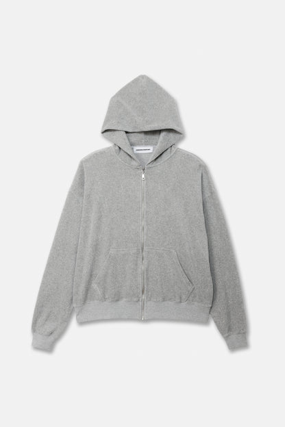 PILE ZIP-UP HOODIE