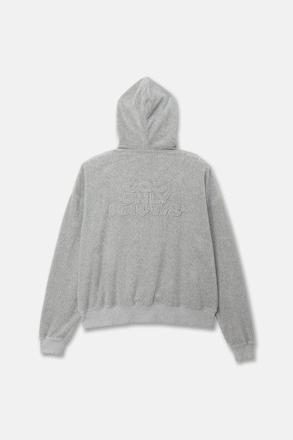 PILE ZIP-UP HOODIE