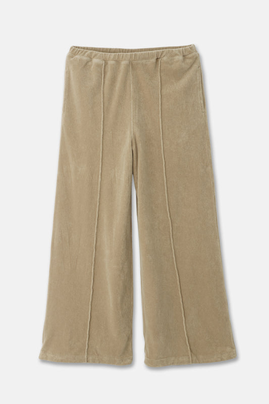 PILE WIDE PANTS