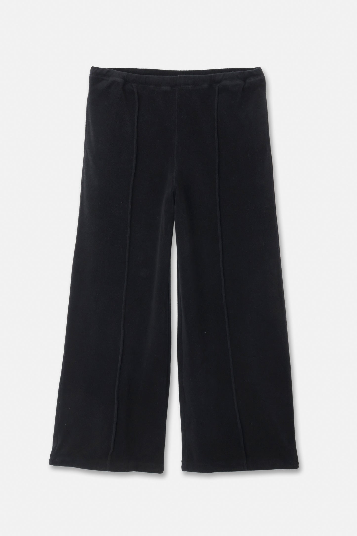 PILE WIDE PANTS