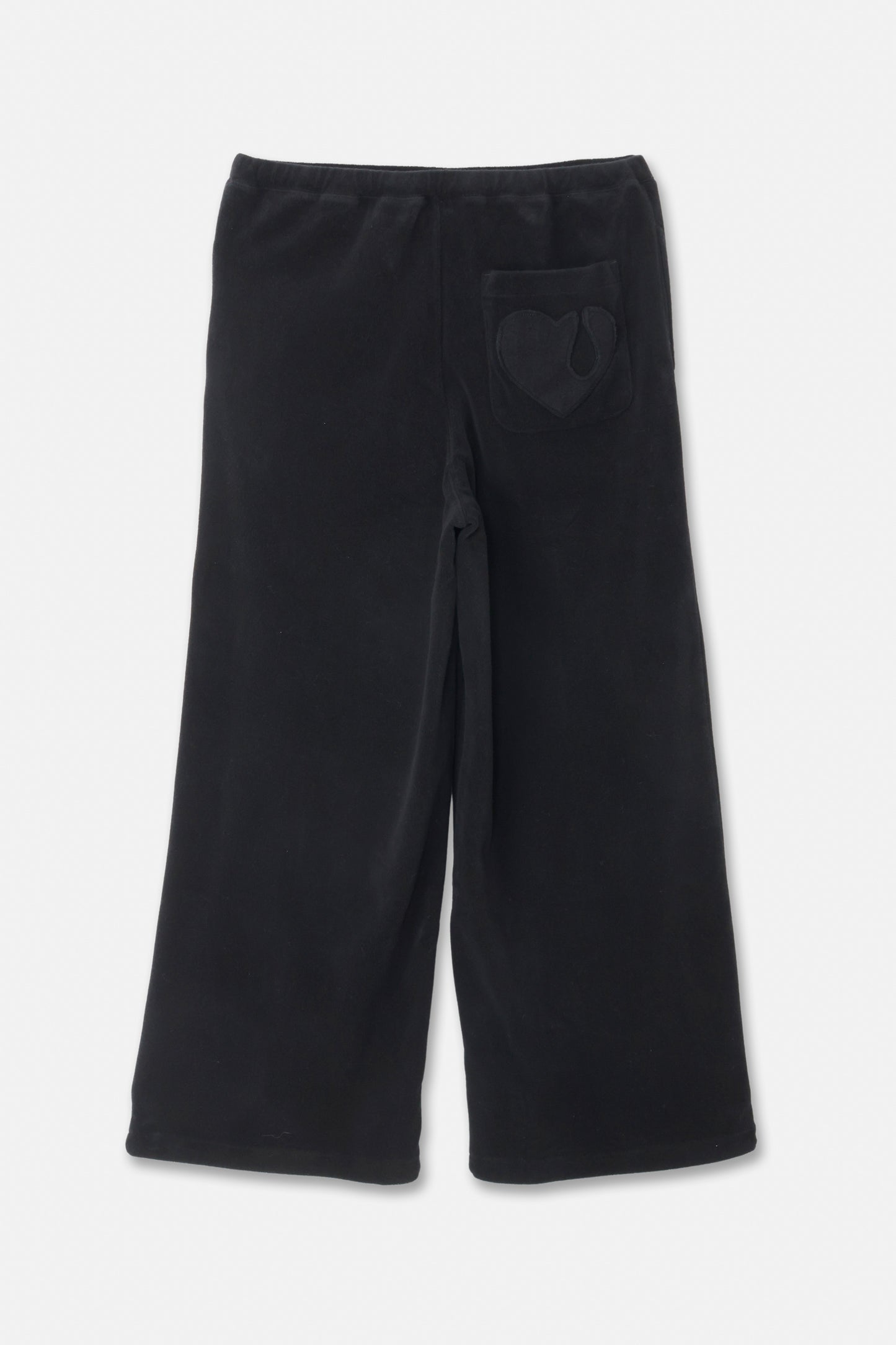 PILE WIDE PANTS