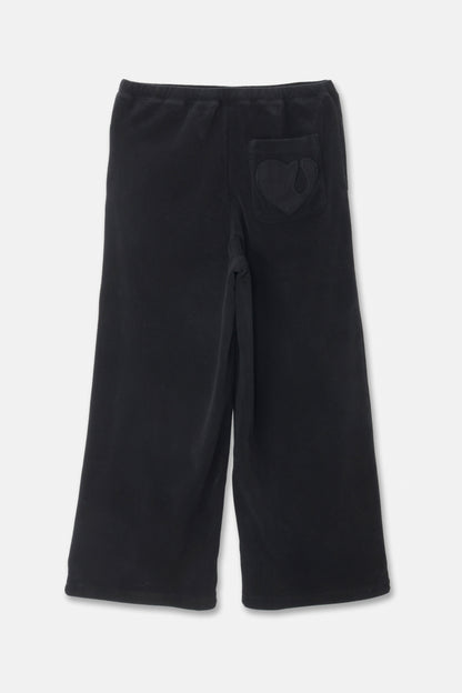 PILE WIDE PANTS