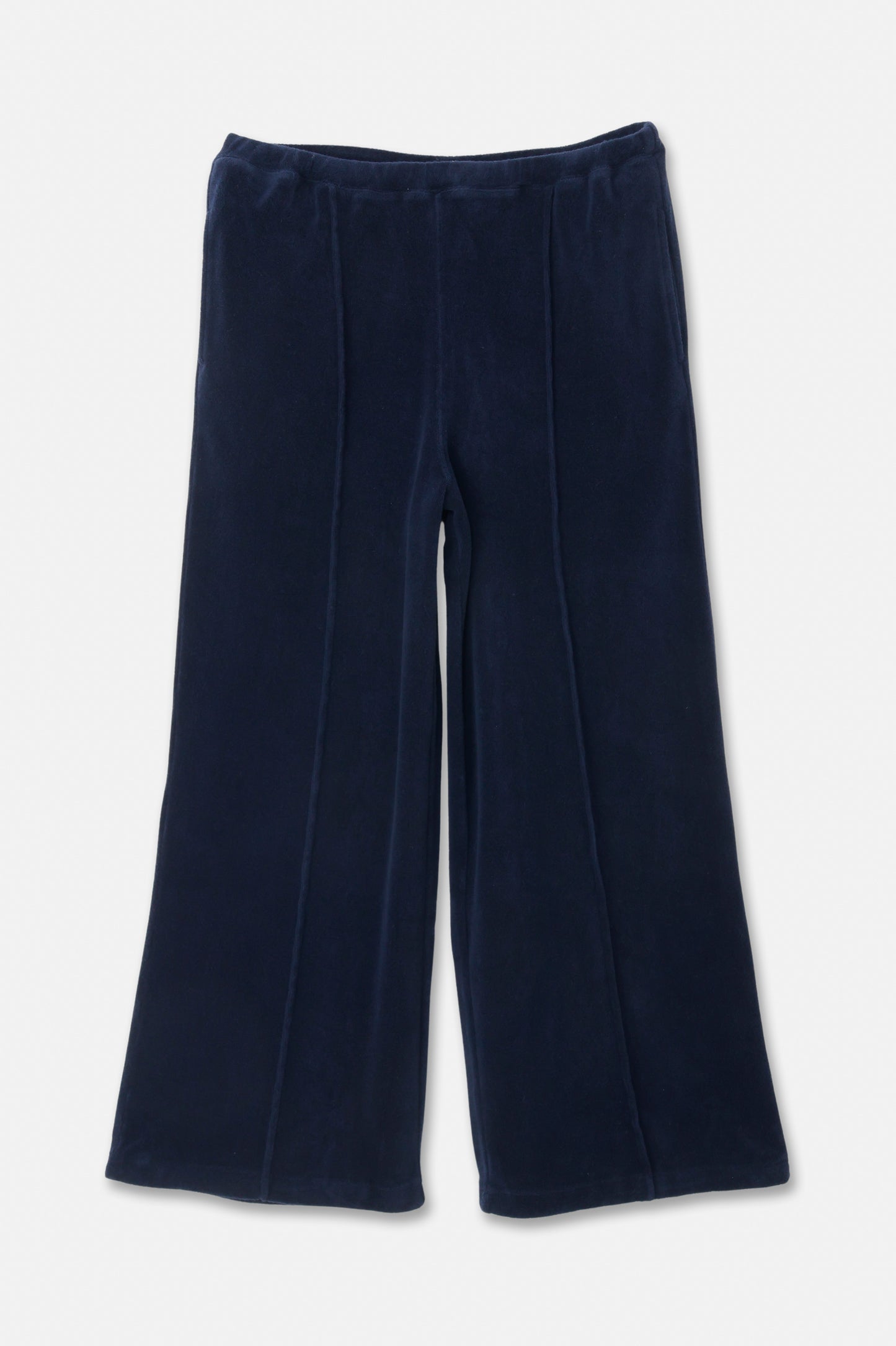 PILE WIDE PANTS