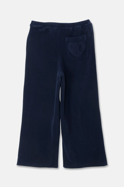 PILE WIDE PANTS