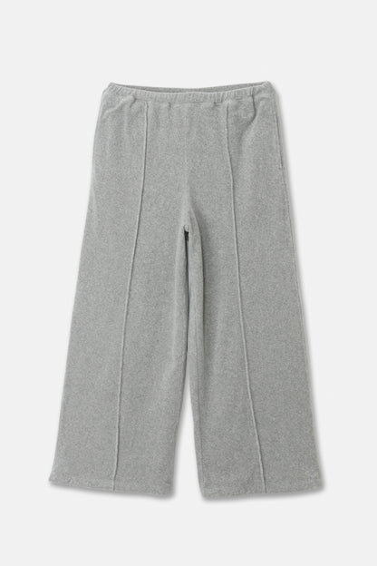 PILE WIDE PANTS