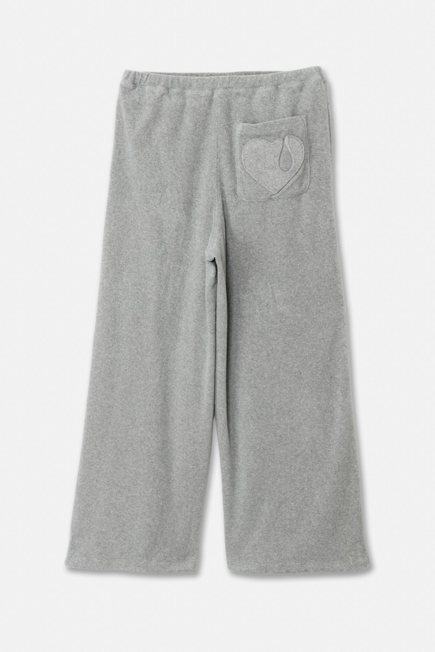 PILE WIDE PANTS