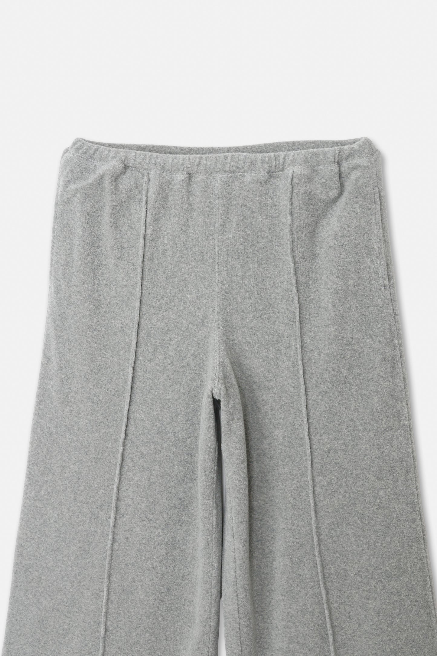 PILE WIDE PANTS