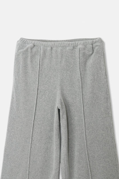 PILE WIDE PANTS