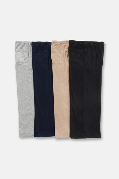 PILE WIDE PANTS