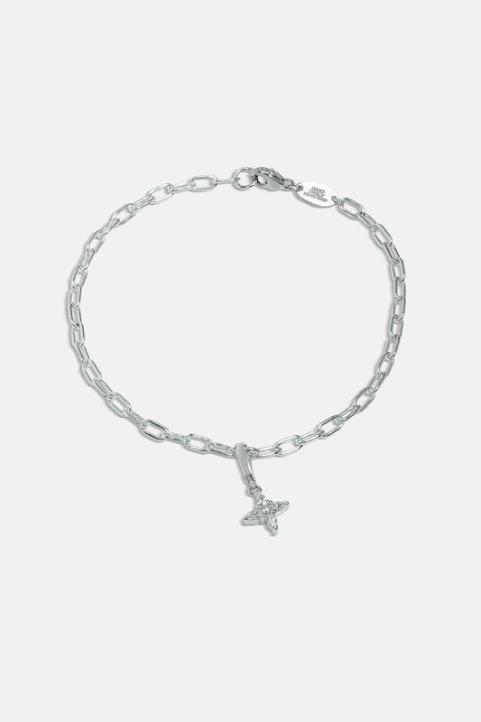 TEAR CROSS BRACELET