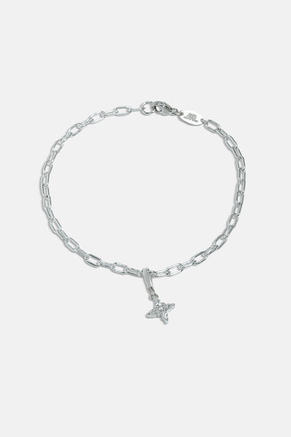 TEAR CROSS BRACELET