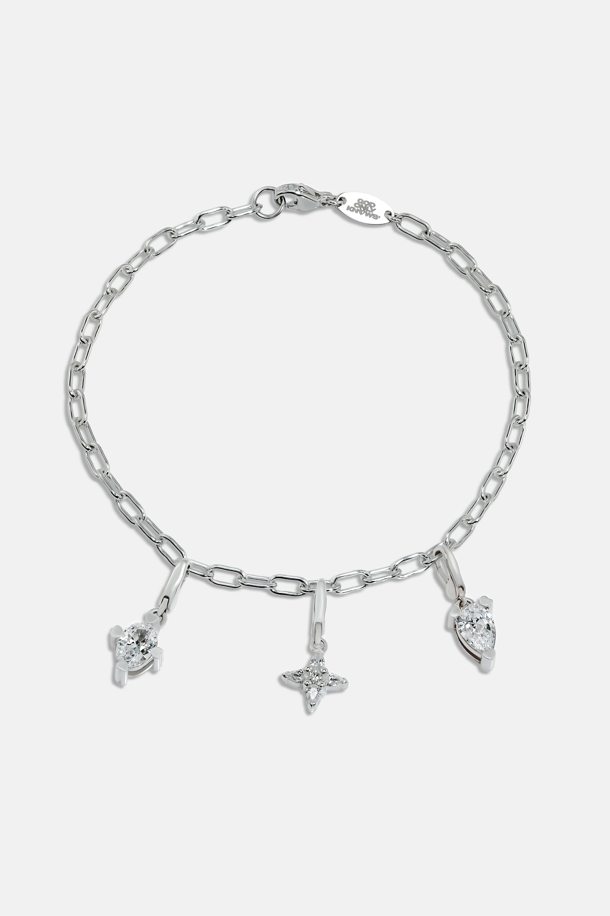 キ*キ様 unknown cross motif silver bracelet キ*キ様 unknown cross motif silver bracelet