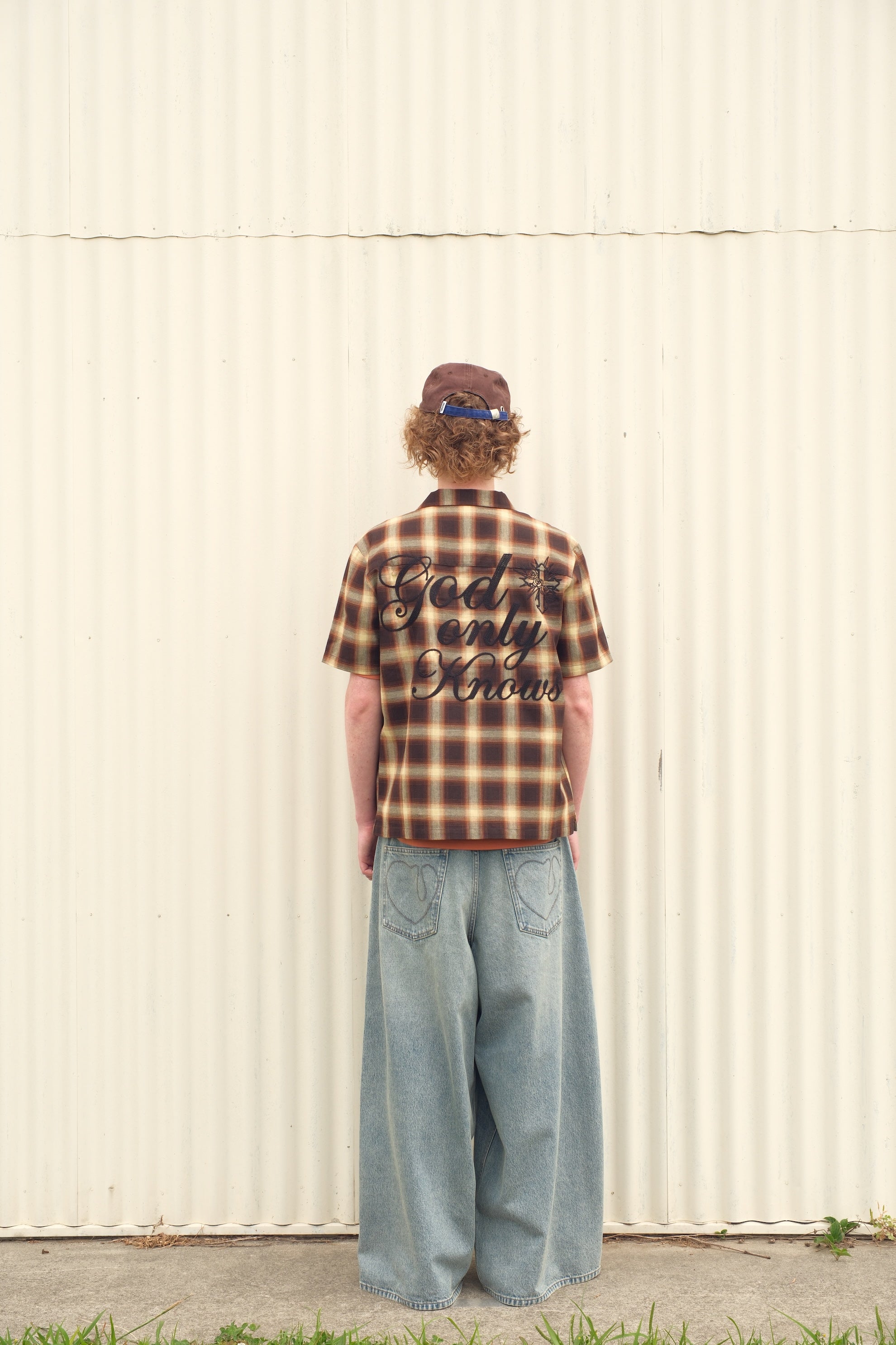 WIDE DENIM PANTS – GOD ONLY KNOWS