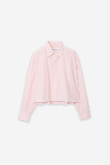 CROPPED PLAIN SHIRT