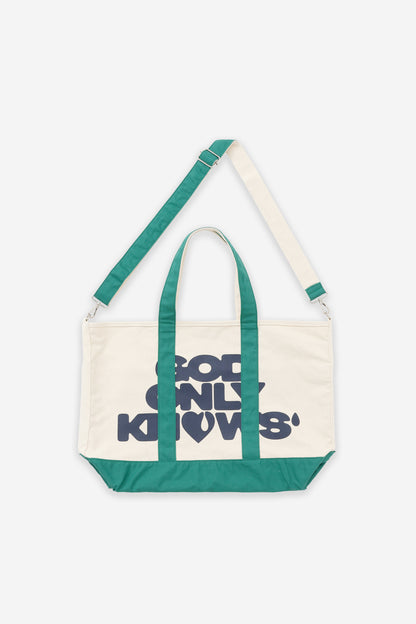 OVERSIZED SHOULDER TOTE BAG
