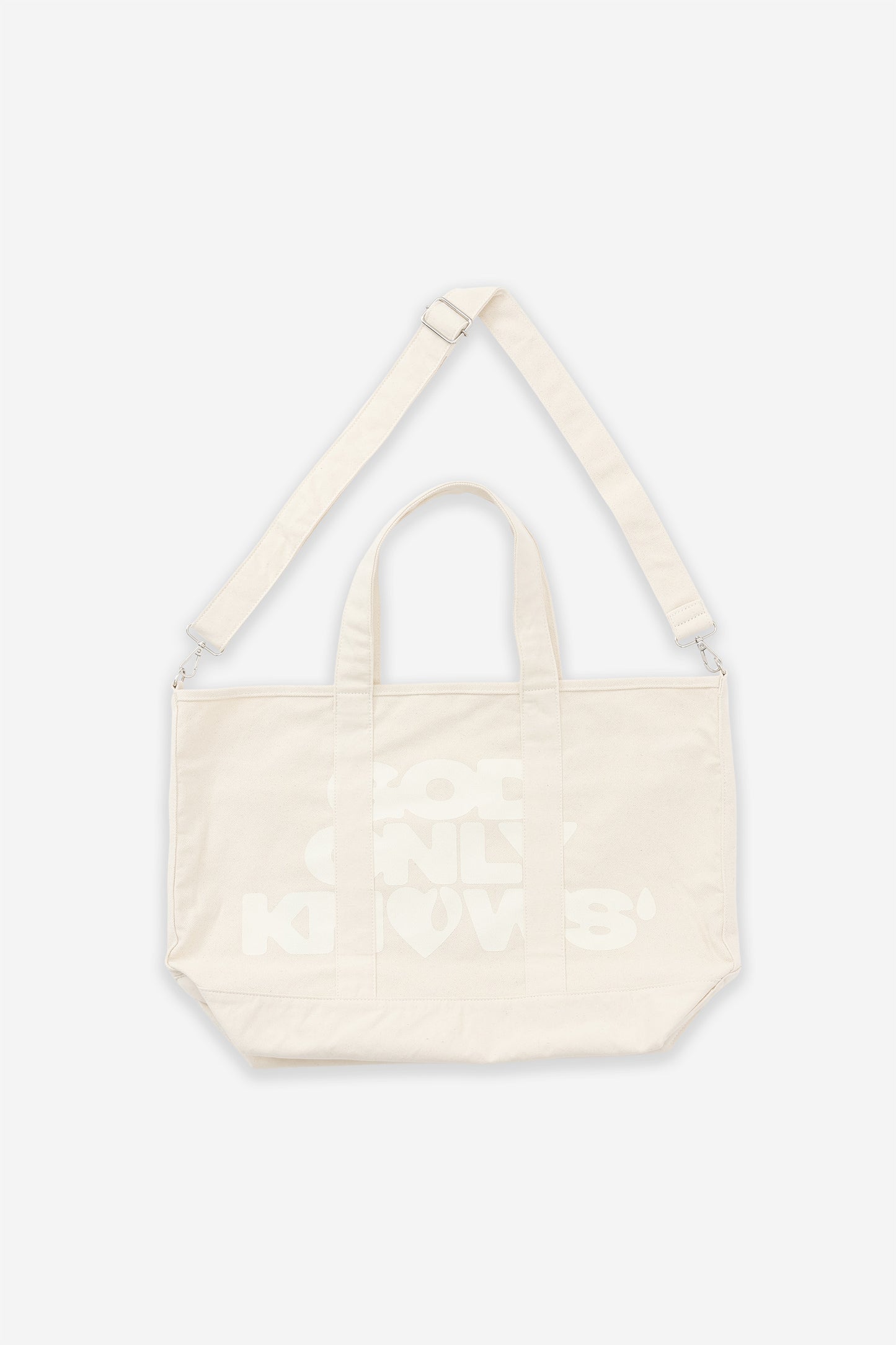 OVERSIZED SHOULDER TOTE BAG
